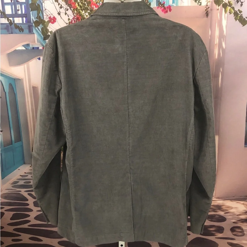 NWT J. Crew Gray Corduroy Blazer